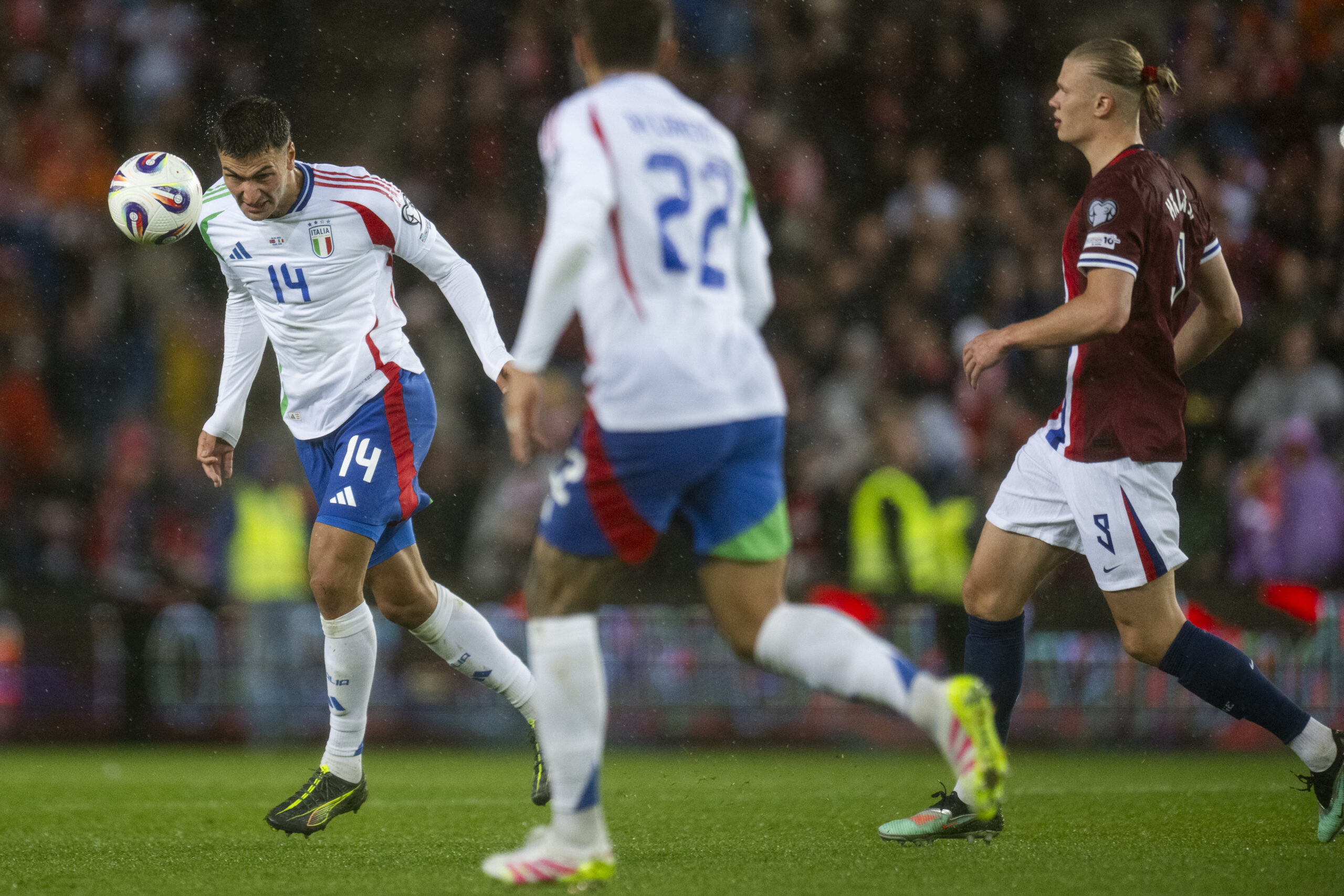Calcio FIFA World Cup 2026 Qualifier Norvegia vs Italia