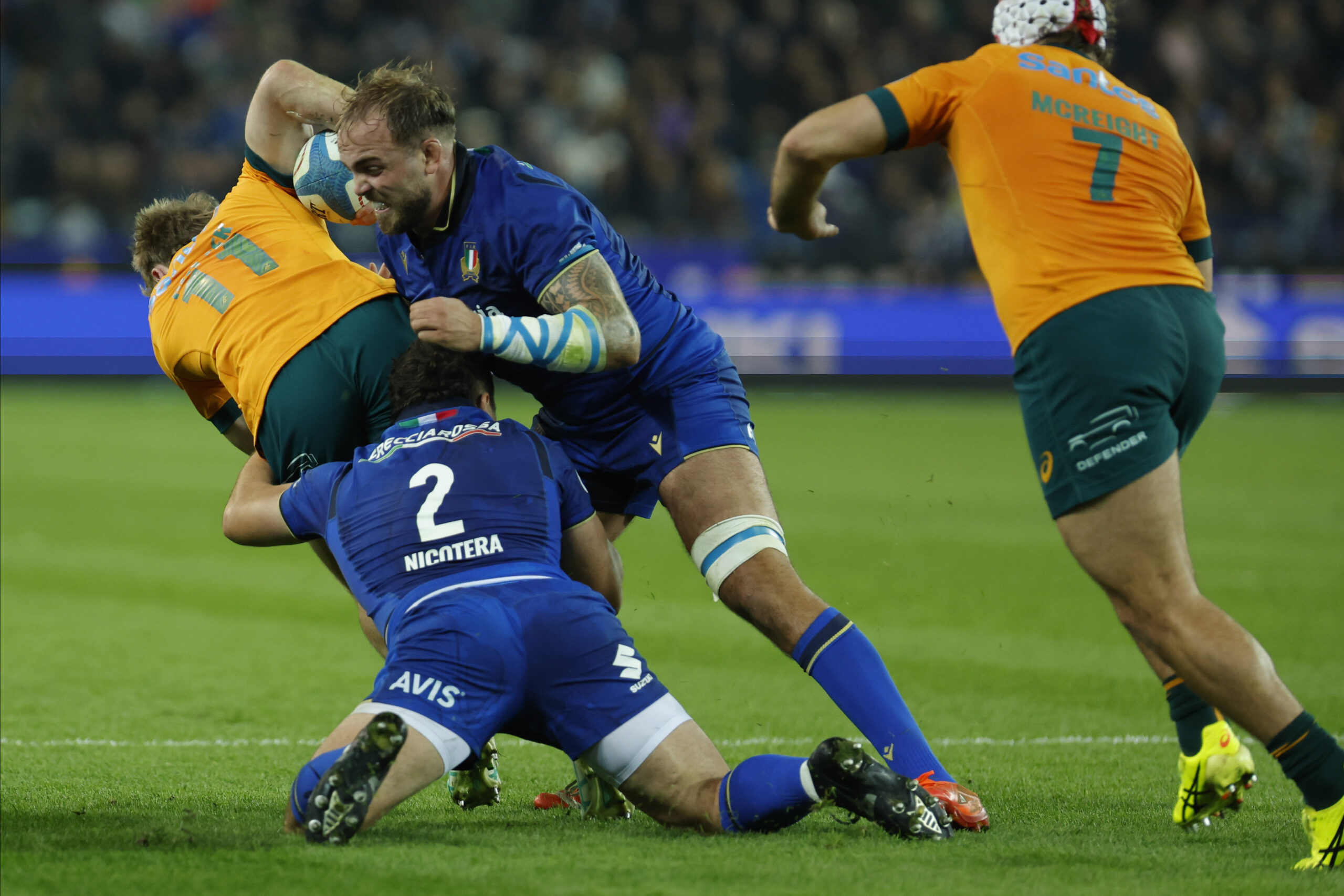 RUGBY Quilter Nations Series Italy vs Australia