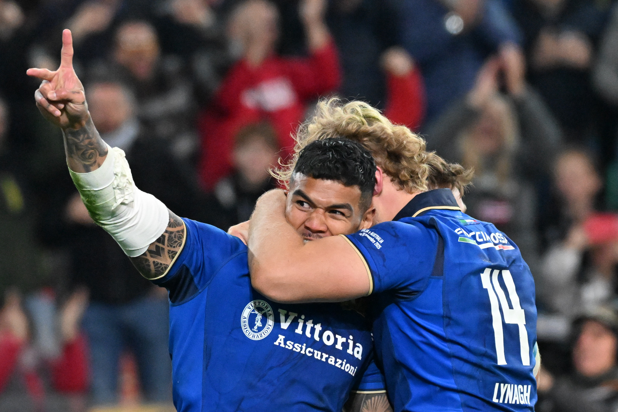 Rugby Quilter Nations Series italia vs Australia