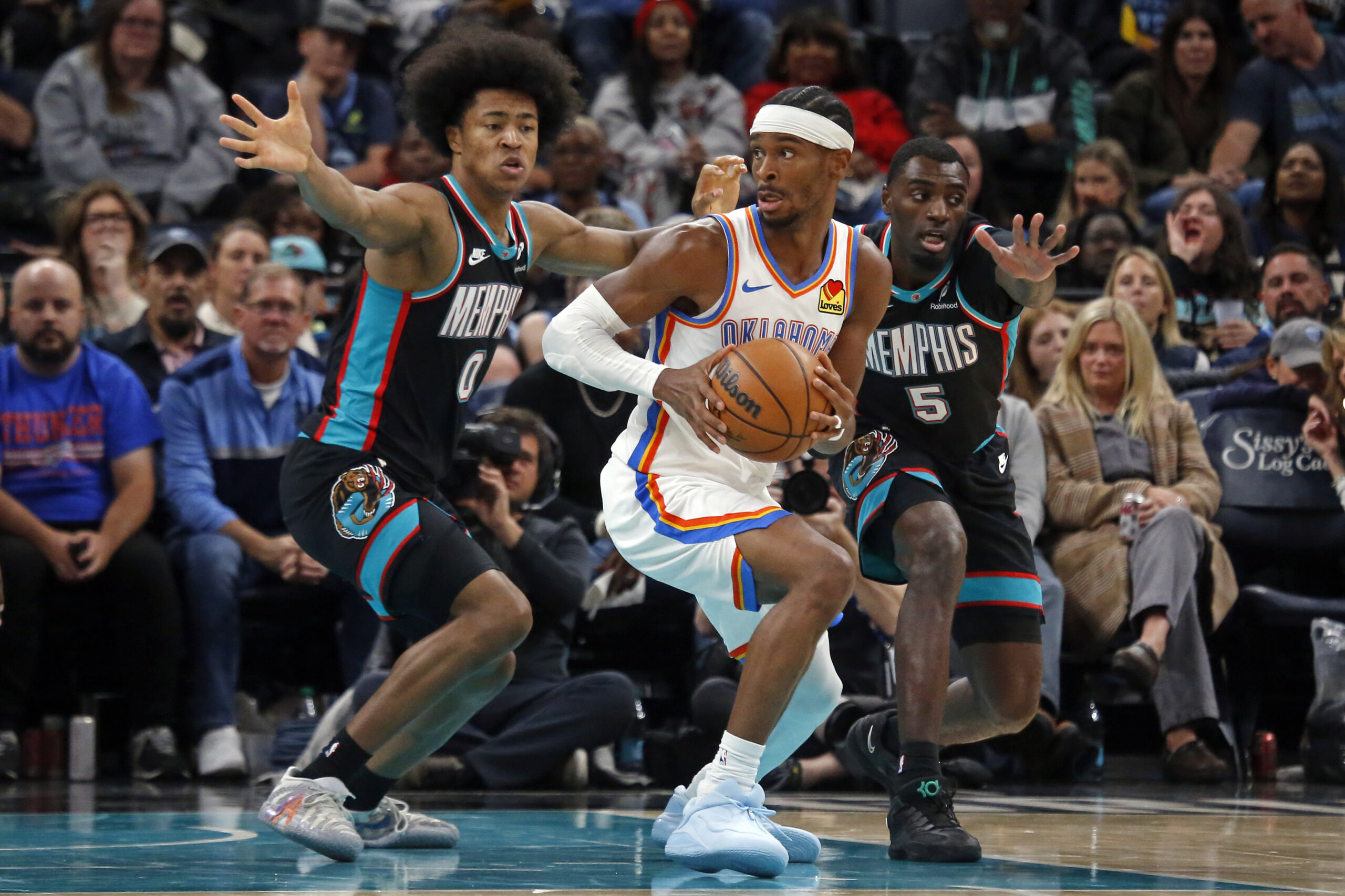 NBA: Oklahoma City Thunder at Memphis Grizzlies