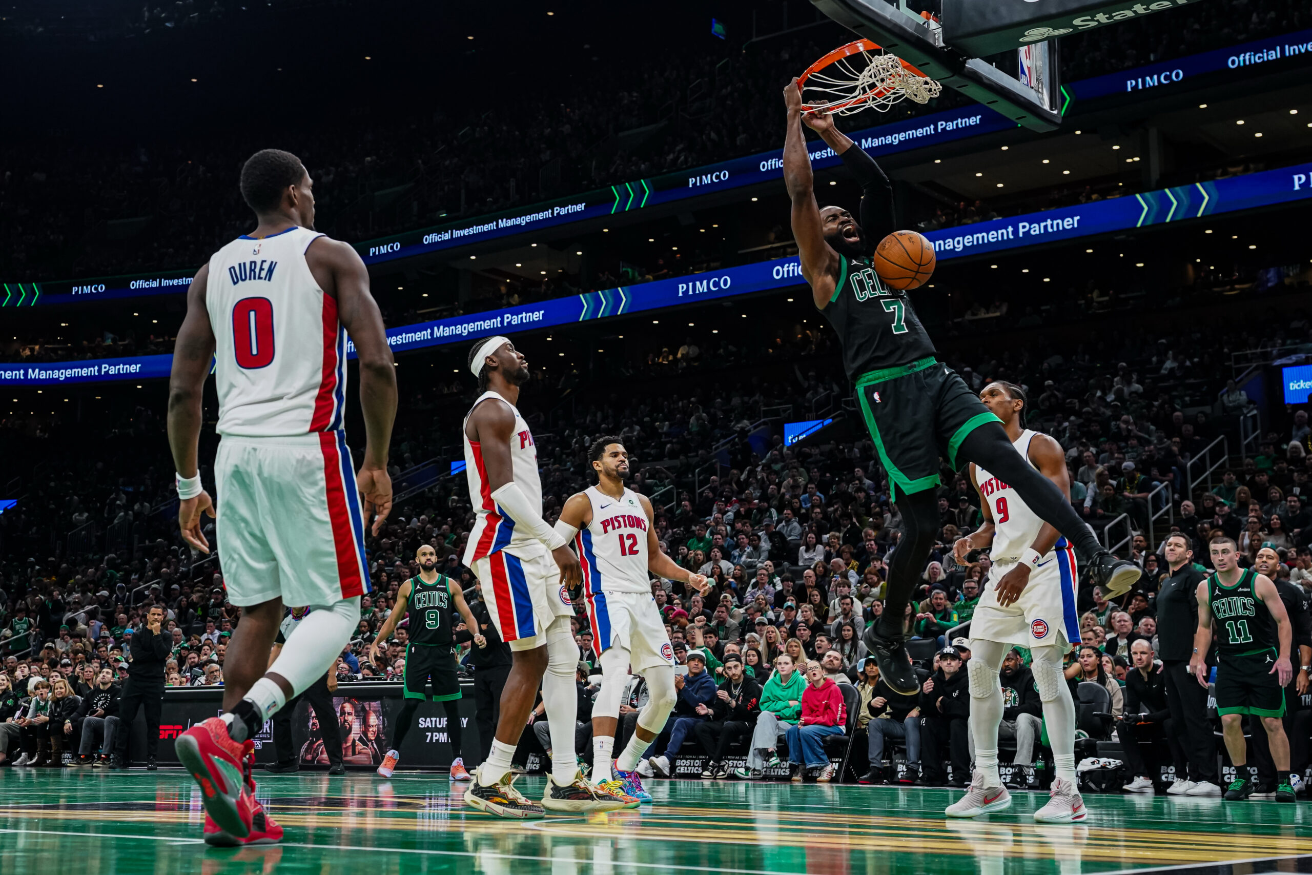 NBA: Detroit Pistons at Boston Celtics