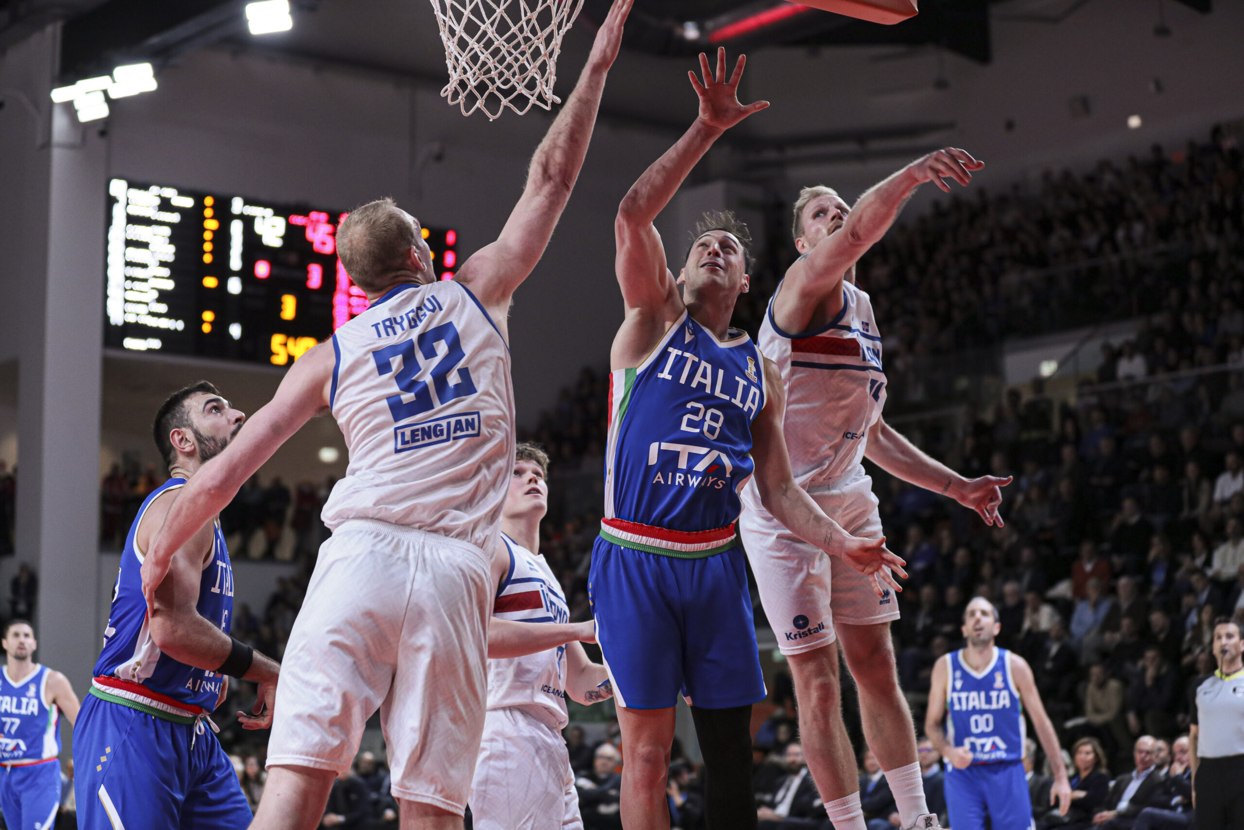 Basket FIBA Basketball World Cup 2027 Qualifiers Italia vs Islanda