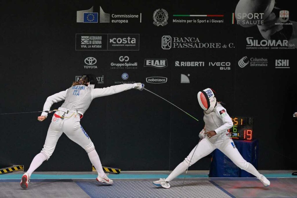 Scherma, Batini conquista l'oro