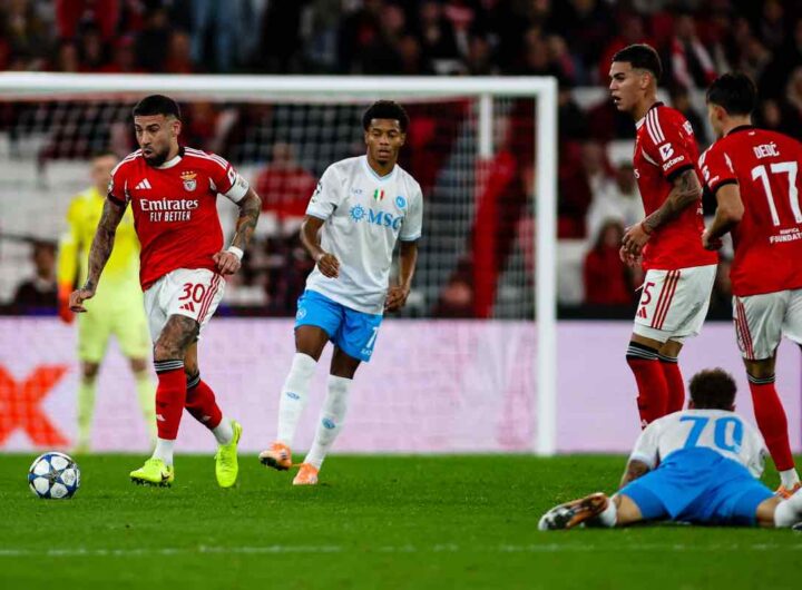 Benfica-Napoli, azzurri ko in Portogallo