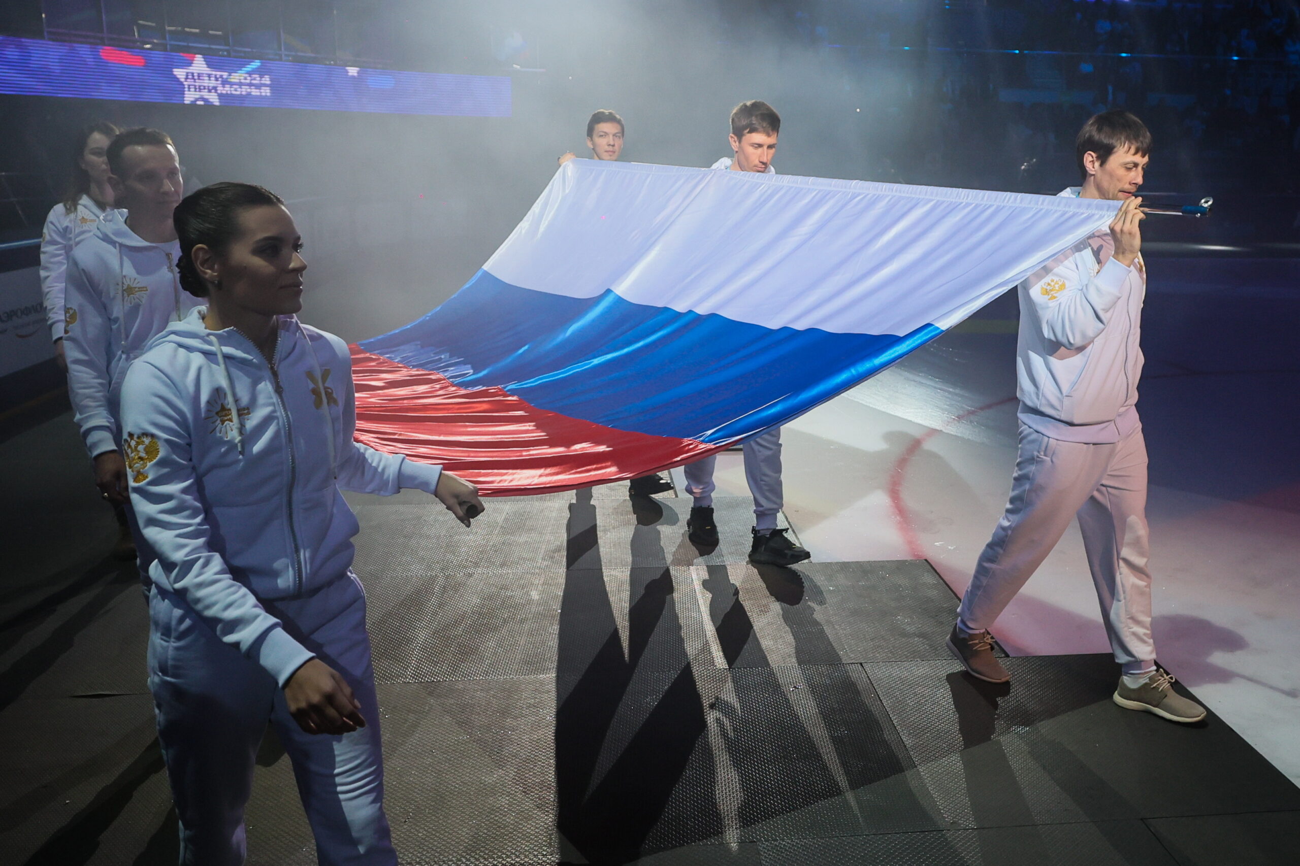 Russia: Children of Primorye international winter sports games in Russian Far East