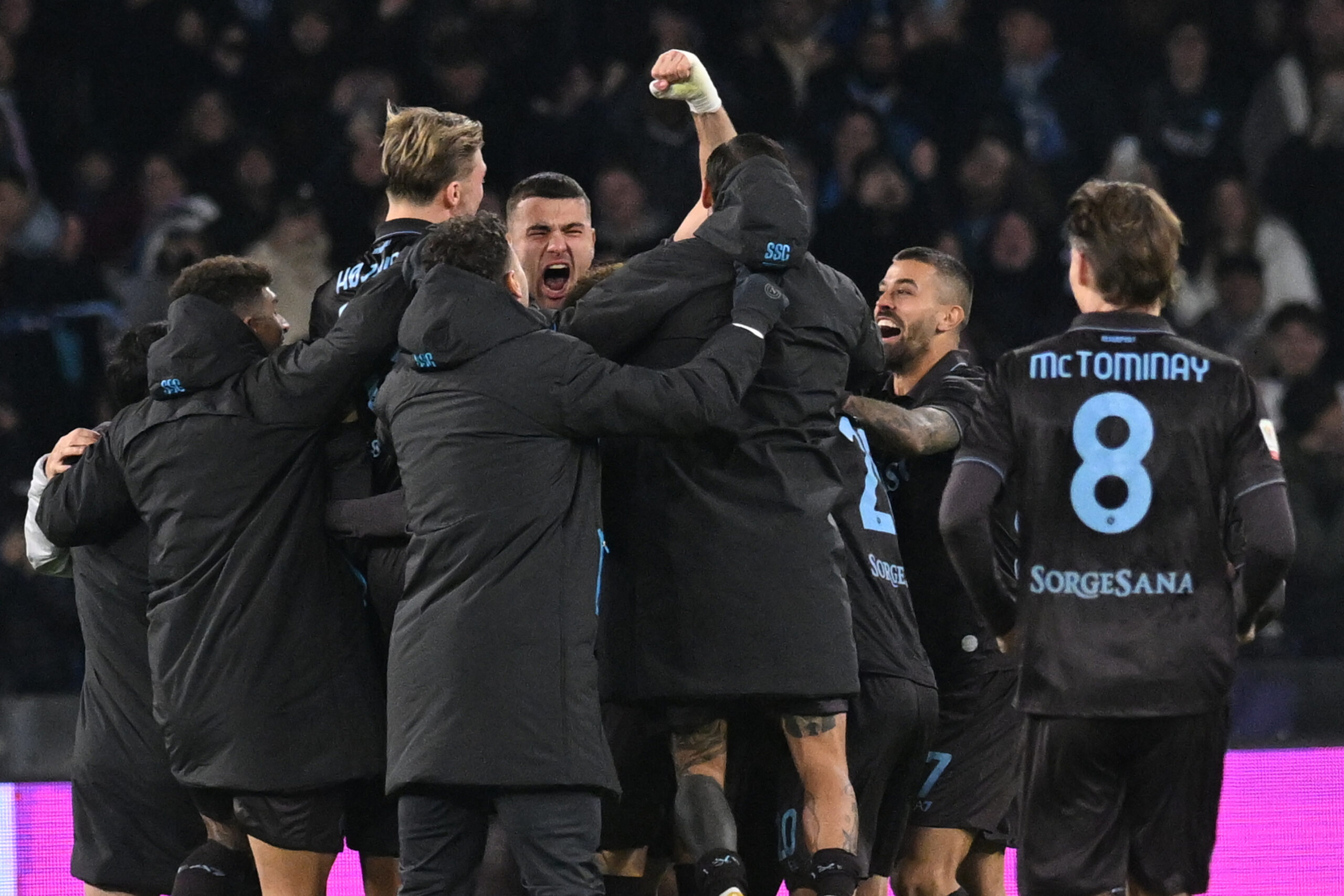 CALCIO Coppa Italia SSC Napoli vs Cagliari Calcio