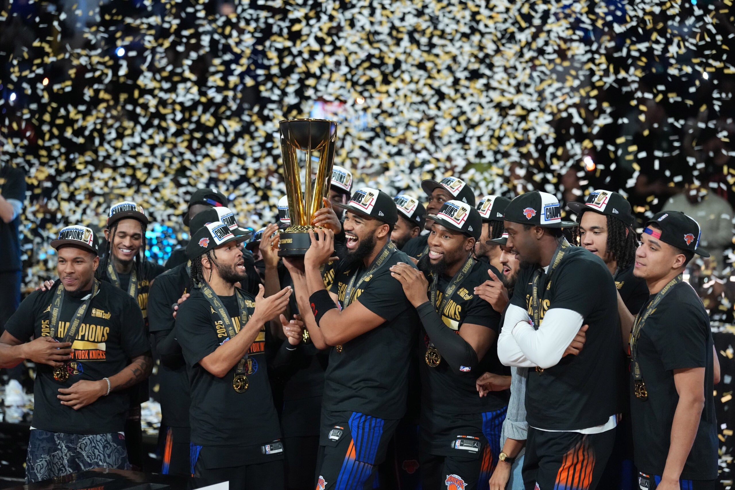 NBA: Emirates Cup Championship San Antonio Spurs at New York Knicks