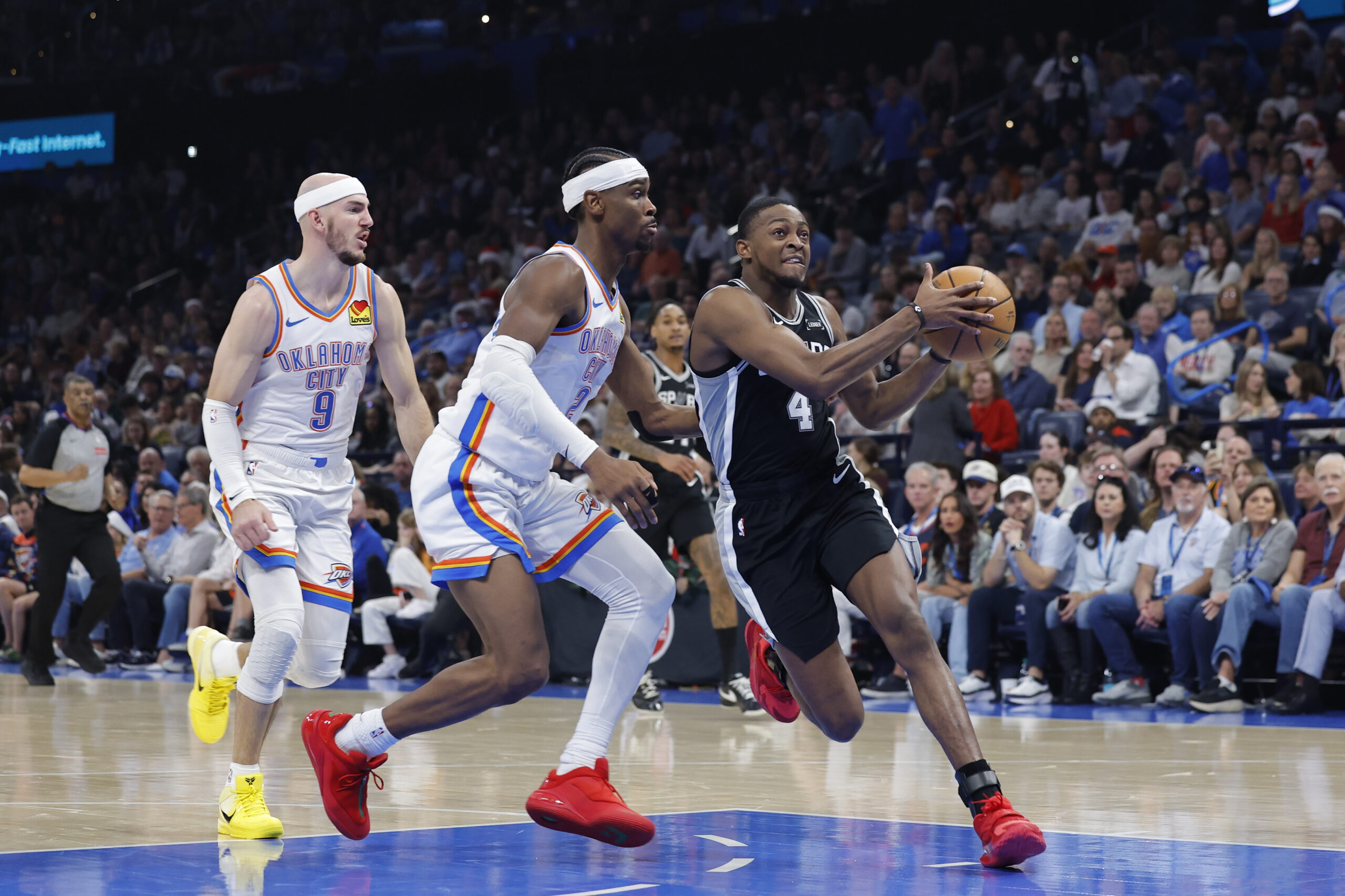 NBA: San Antonio Spurs at Oklahoma City Thunder