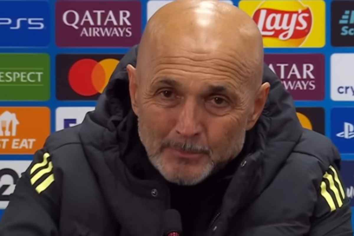 Luciano Spalletti in conferenza stampa