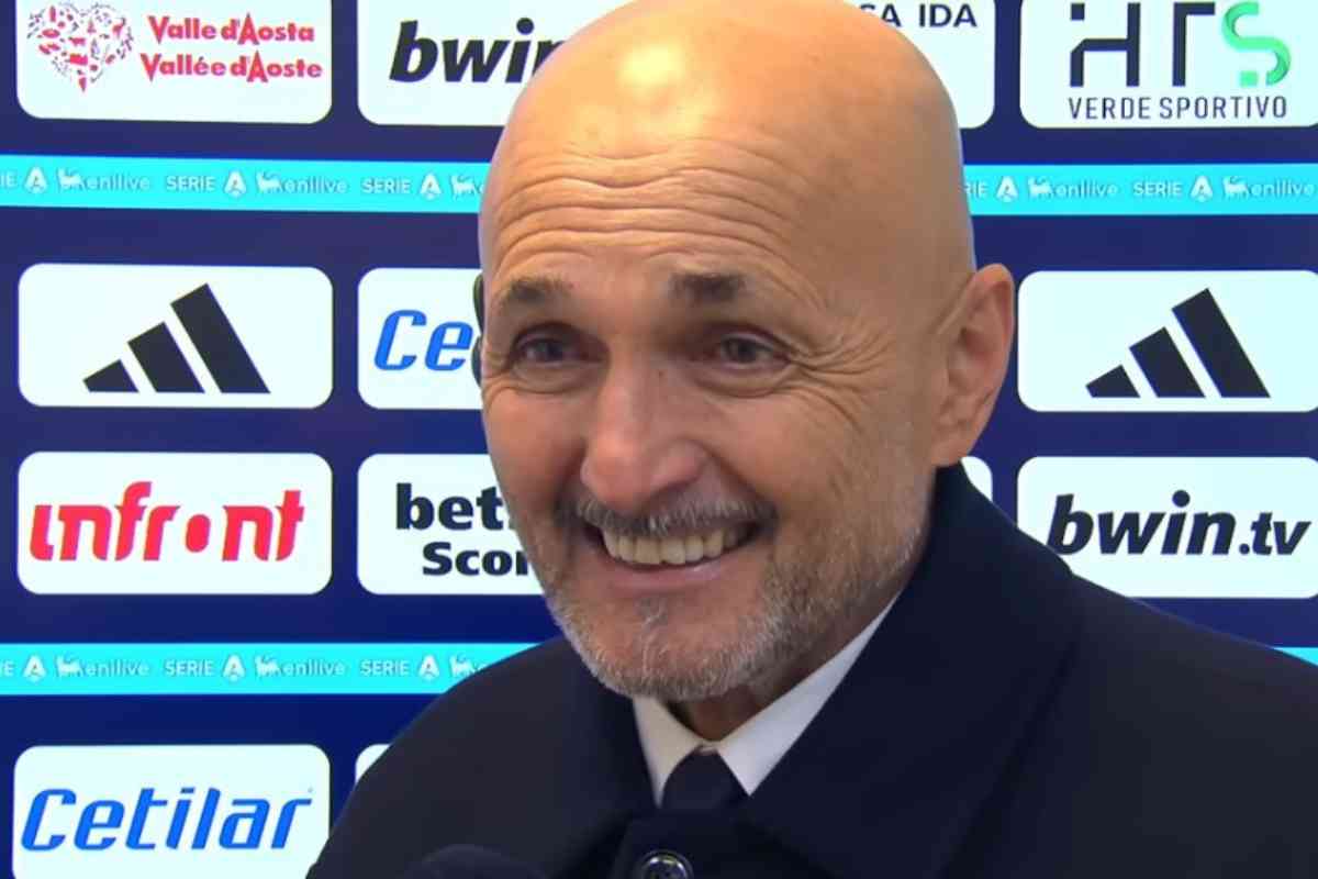 Luciano Spalletti sorride