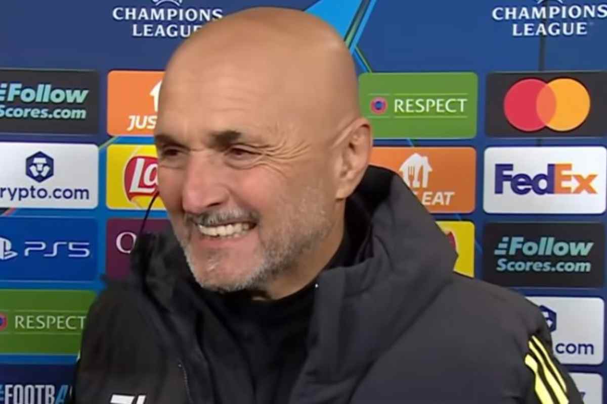 Luciano Spalletti sorride