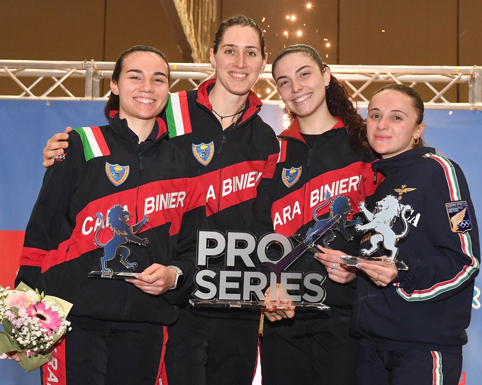 Cristino 2, Batini 1, Bertini e Ferrari