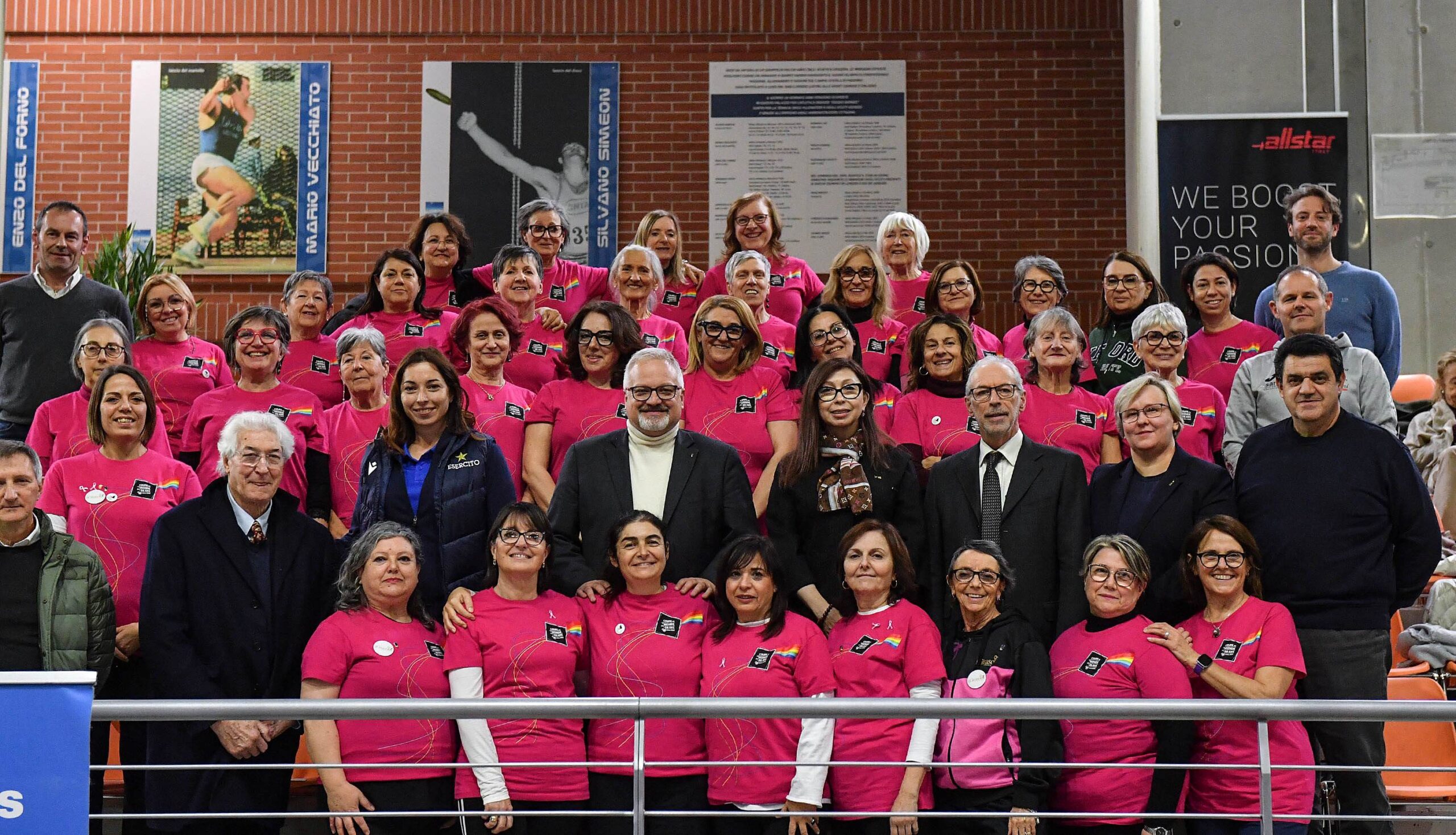 Gruppo nastro Rosa a Udine