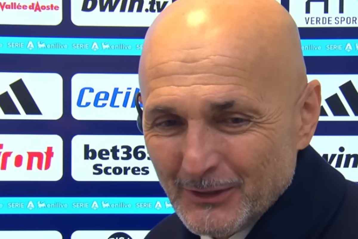 Luciano Spalletti sorride