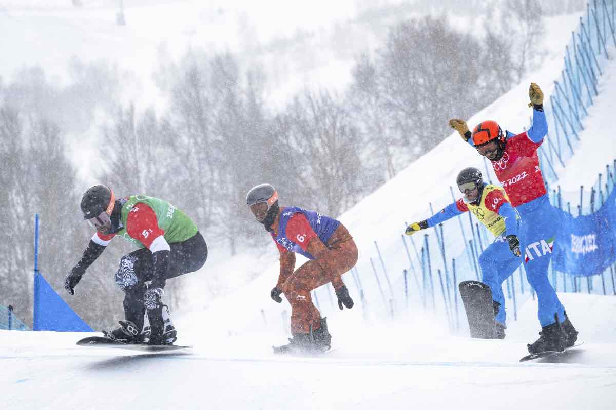Snowboardcross, italiani in pista