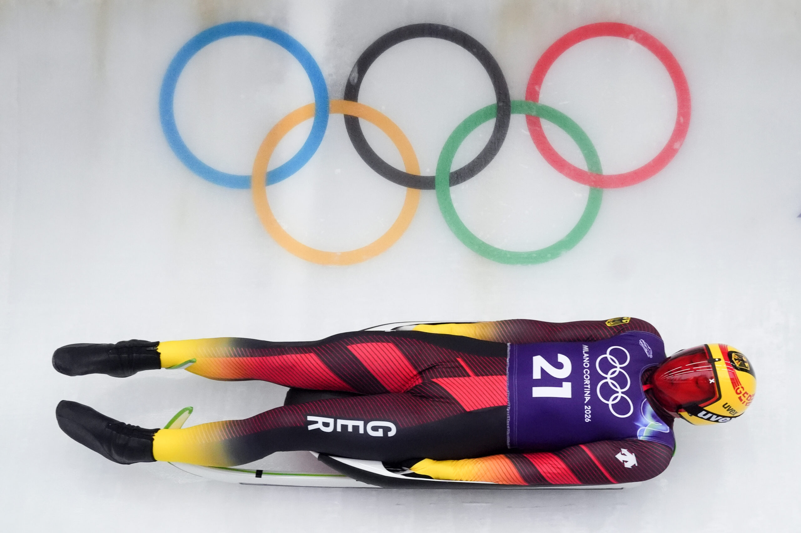 Olimpiadi Invernali Milano Cortina 2026 Slittino Allenamento