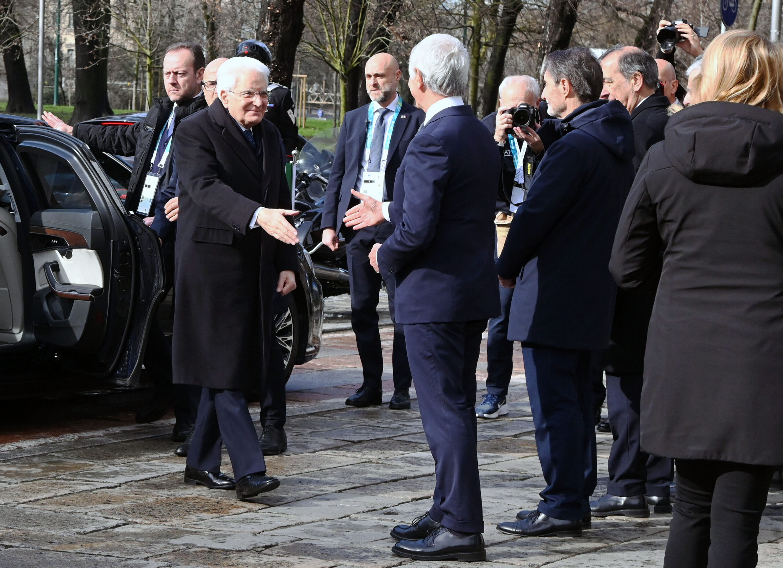 Milano, Giochi Olimpici Milano Cortina 2026, Apertura di Casa Italia con presidente della Repubblica Sergio Mattarella 