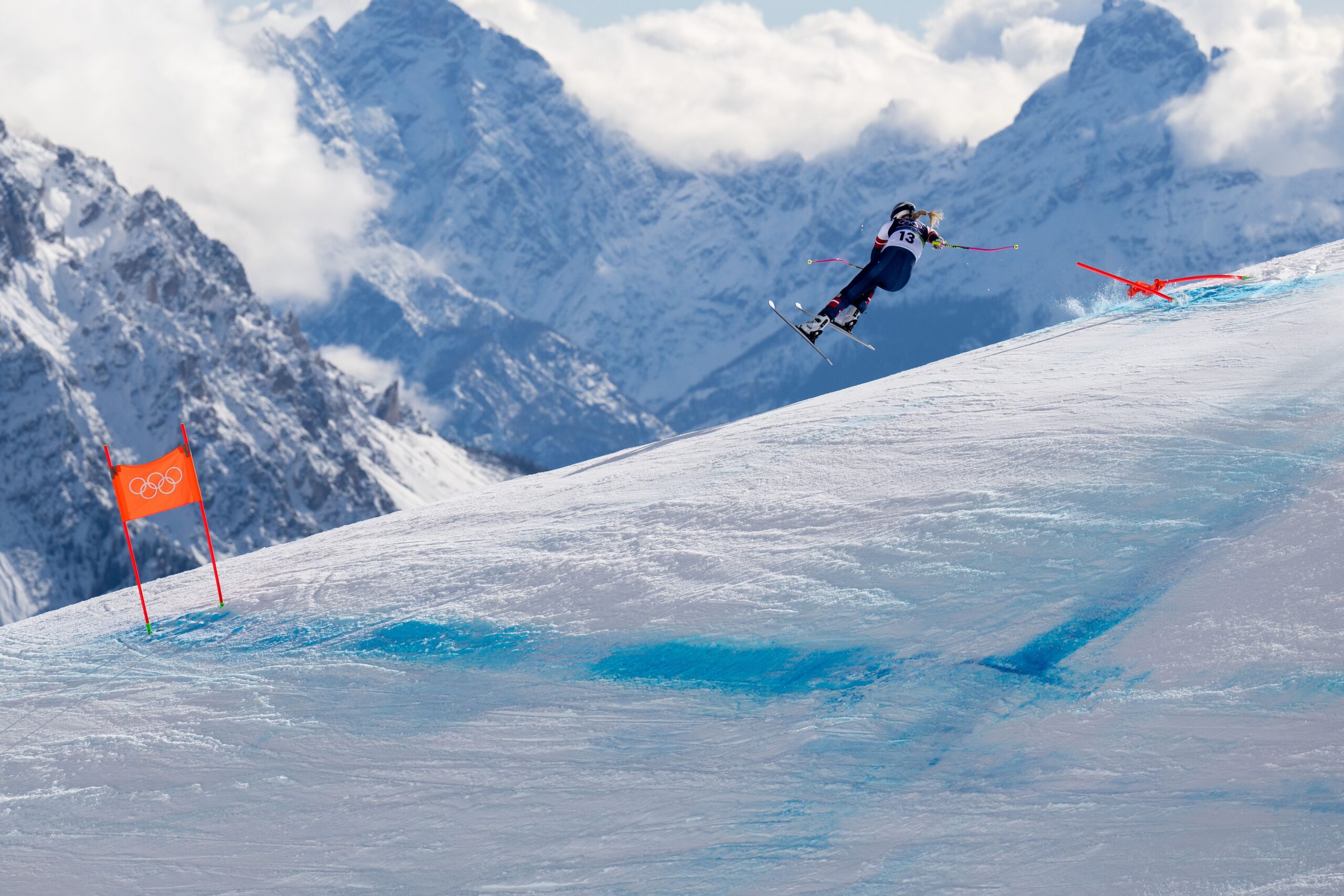 2026 Winter Olympics, Day 2, Alpine Skiing, Women's Downhill, Cortina, Italy 08 Feb