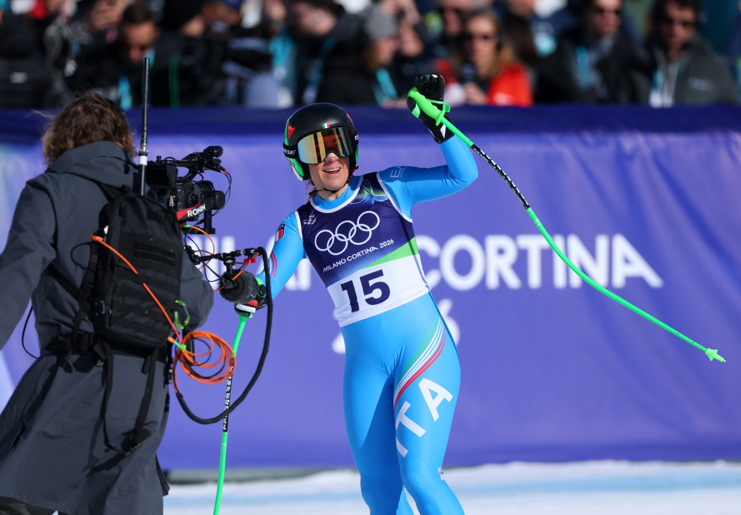Alpine Skiing Olympic Winter Games 2025 26 in Milano Cortina, Italy, Cortina d'Ampezzo 08 Feb