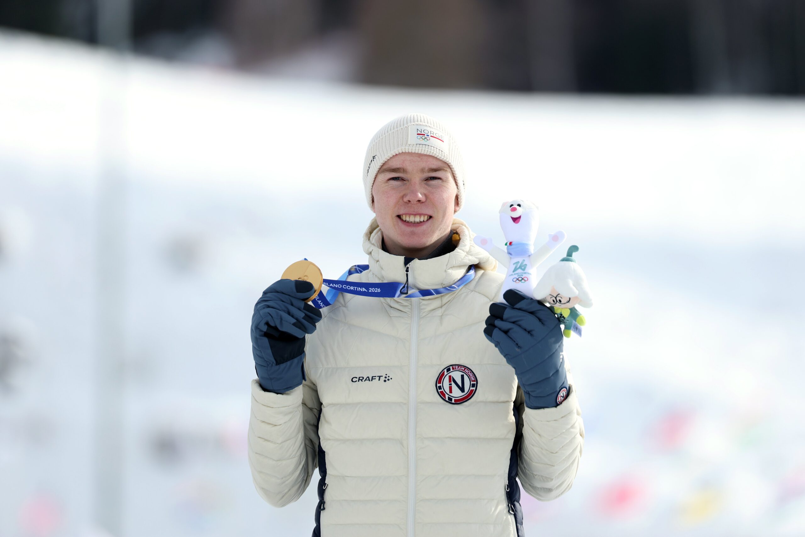 Nordic Combined Olympic Winter Games 2025 26 in Milano Cortina, Italy, Val di Fiemme 11 Feb