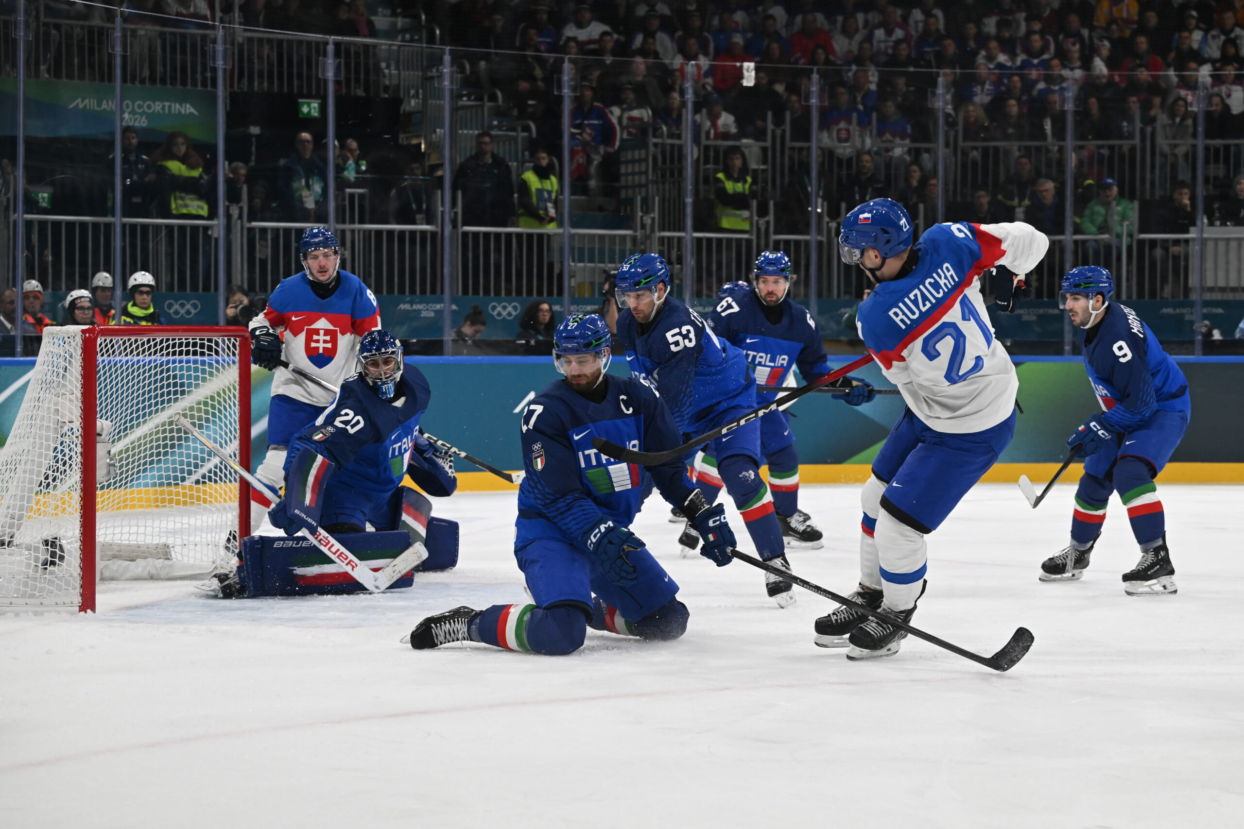 GIOCHI OLIMPICI Olimpiadi Invernali Milano Cortina 2026 Men's Ice Hockey Italia vs Slovacchia