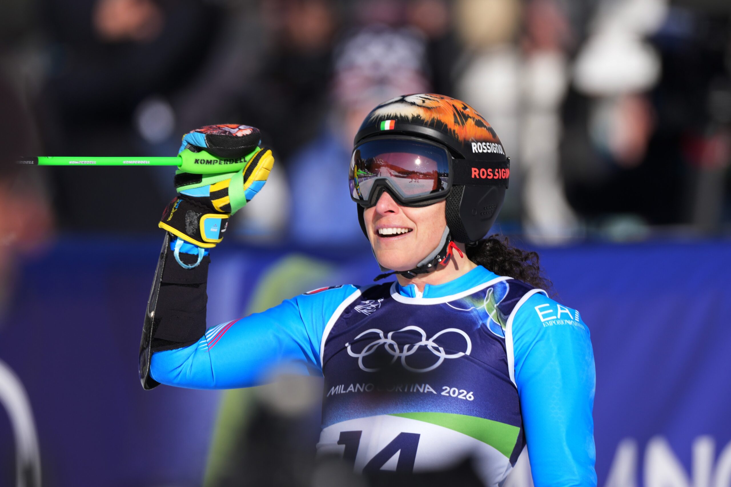 Alpine Skiing Olympic Winter Games 2025 26 in Milano Cortina, Italy, Cortina d'Ampezzo 15 Feb