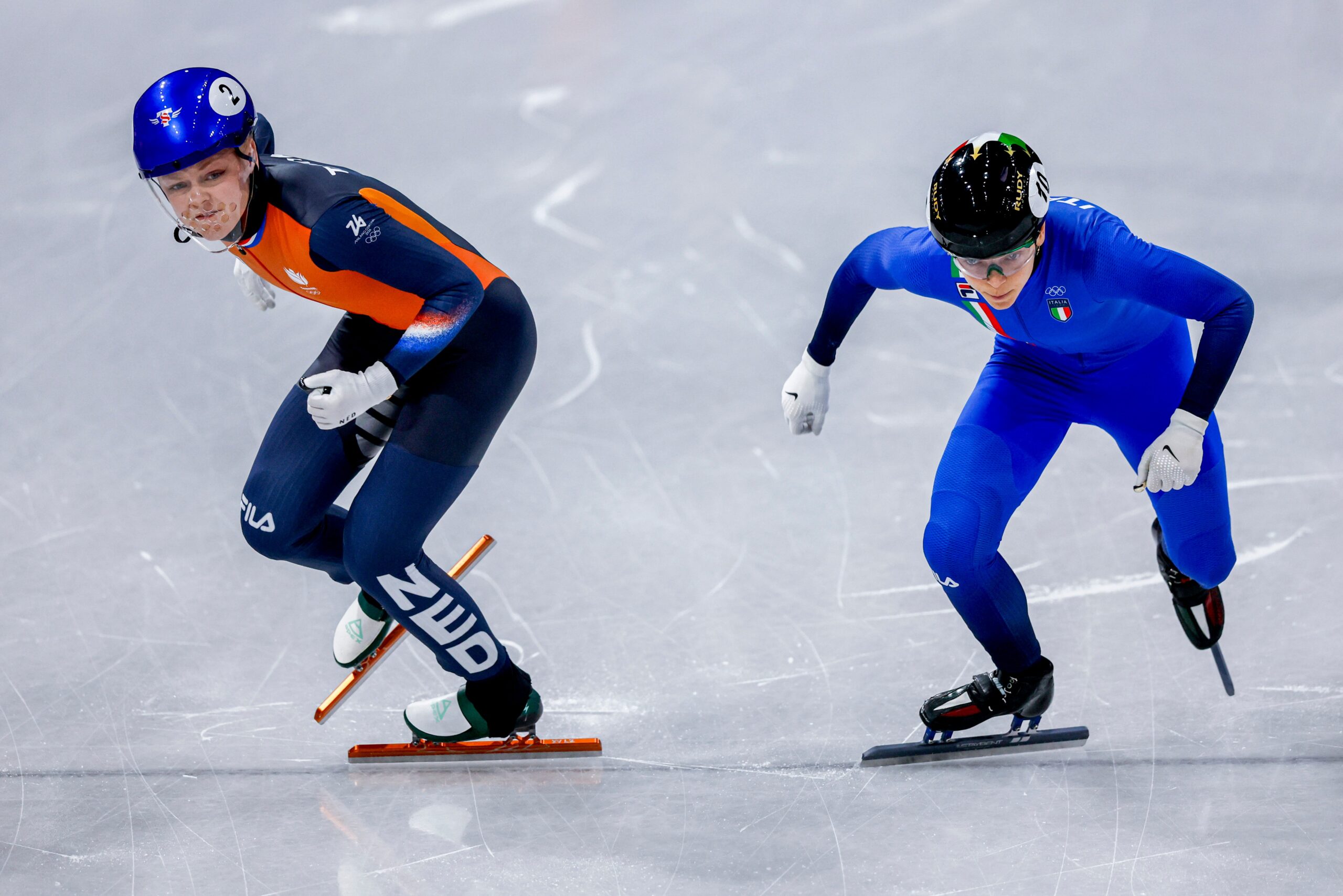 Milano Cortina 2026 Winter Olympics, Day 10, Short Track Speed Skating, Milano Speed Skating Stadium, Milan, Italy 16 Feb