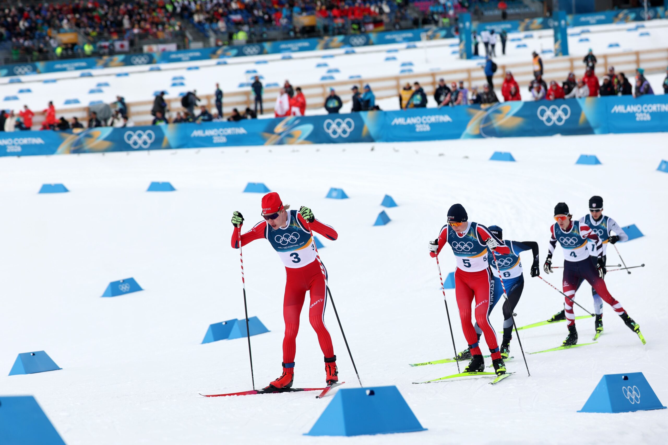 Nordic Combined Olympic Winter Games 2025 26 in Milano Cortina, Italy, Val di Fiemme 17 Feb