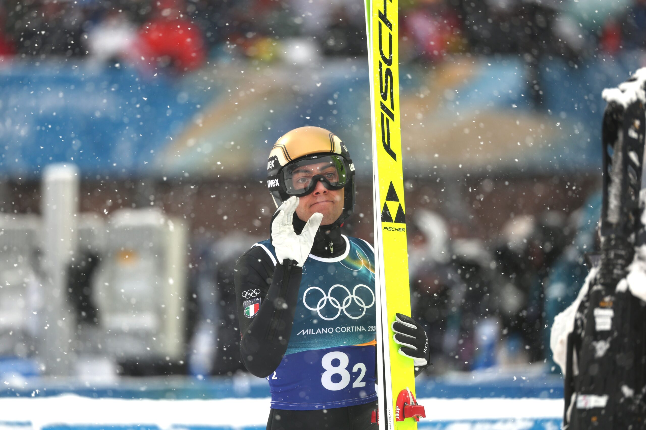 Nordic Combined Olympic Winter Games 2025 26 in Milano Cortina, Italy, Val di Fiemme 19 Feb