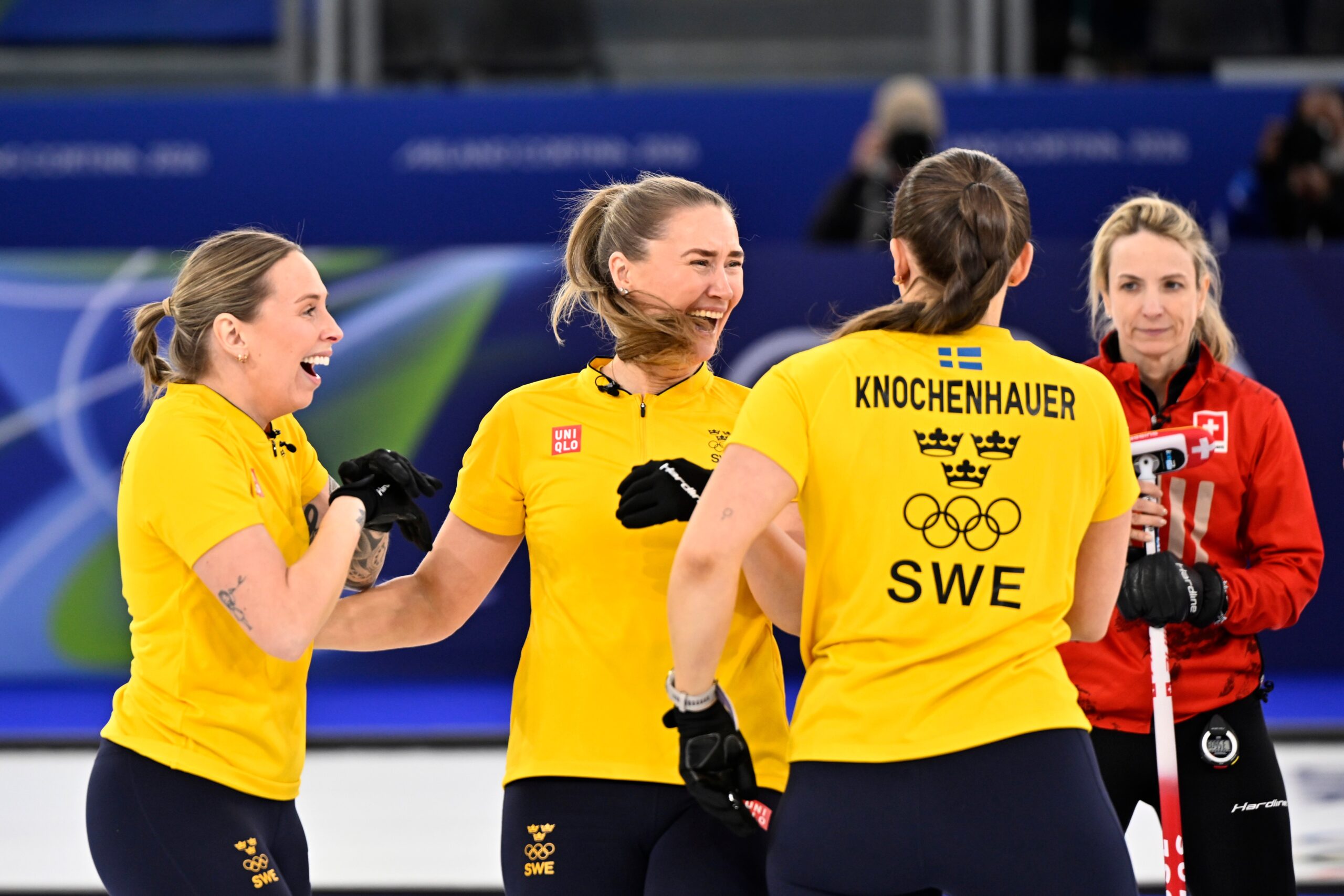 Olympics 2026 Curling Women Final Switzerland Sweder, Cortina, Italy 22 Feb