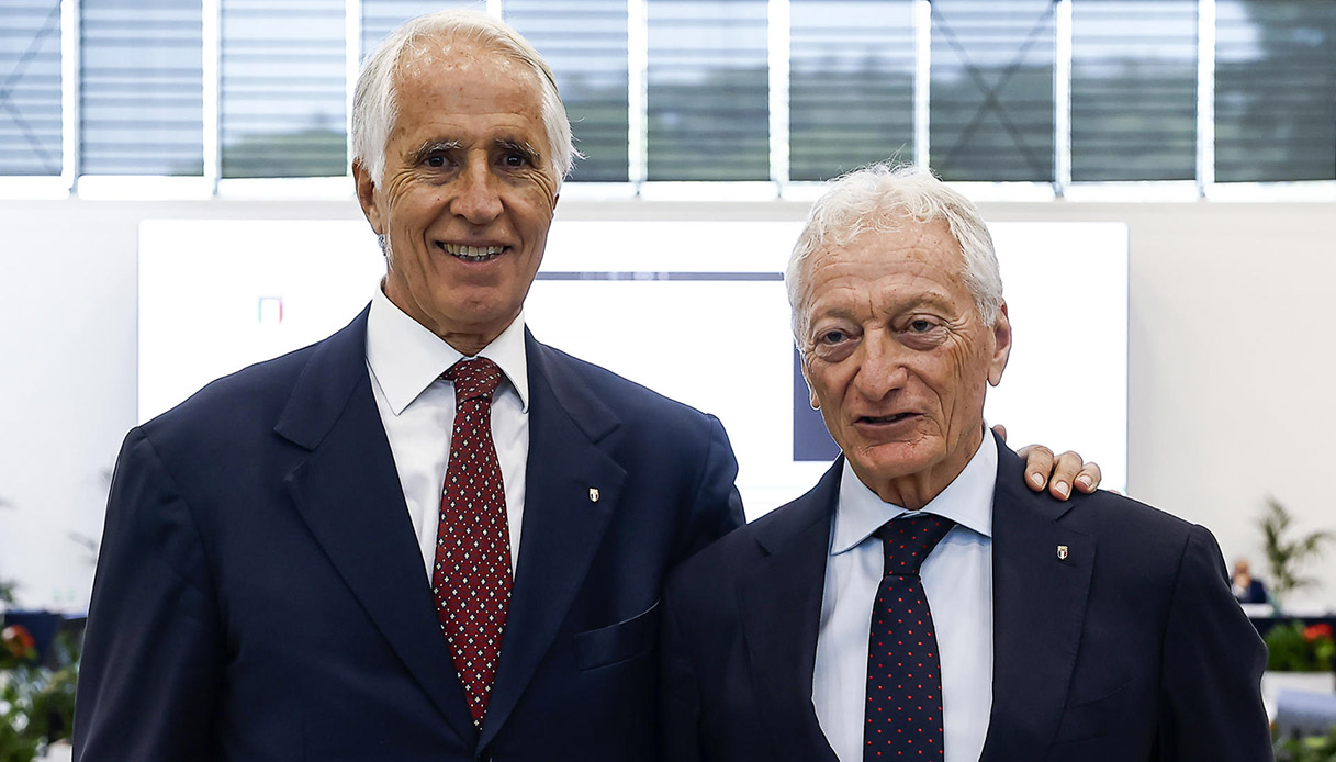 Giovanni malagò giuliano buonfiglio coni