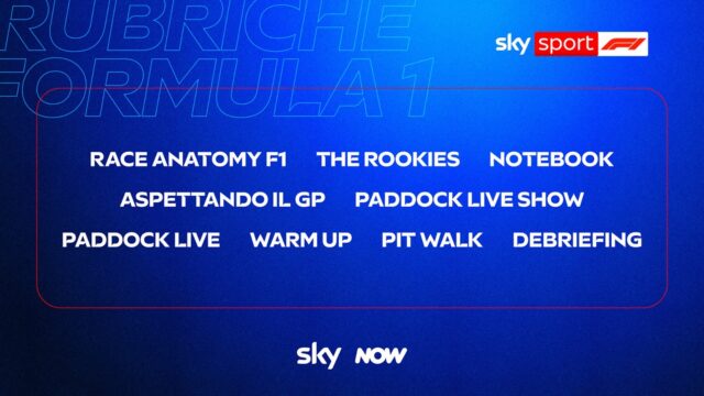 Rubriche formula 1 sky