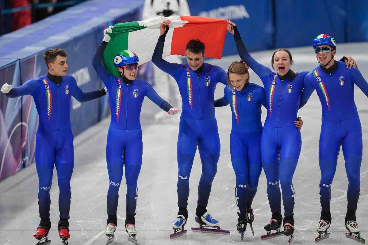 Short track oro Italia
