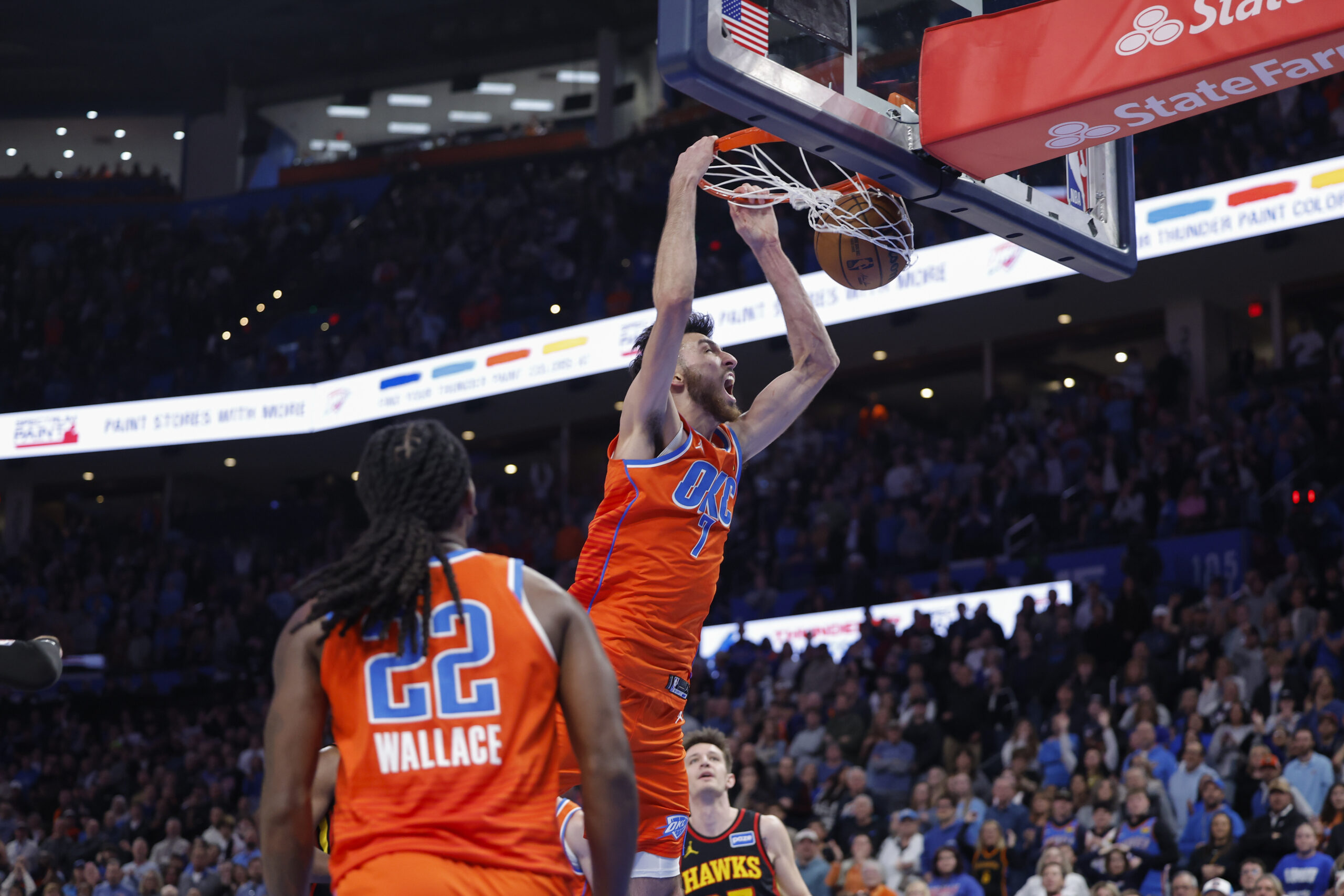 Basket NBA Atlanta Hawks vs Oklahoma City Thunder