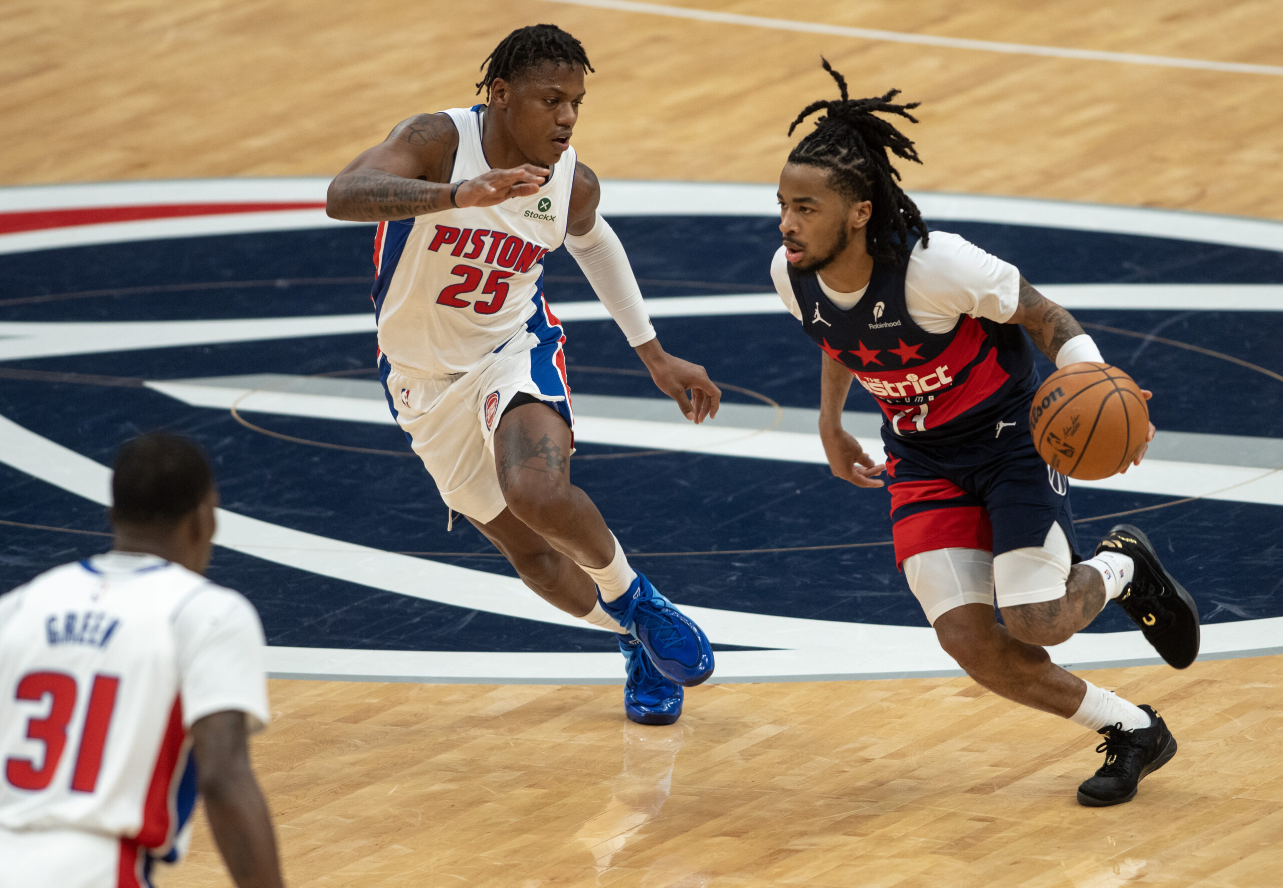 Basket NBA Detroit Pistons vs Washington Wizards