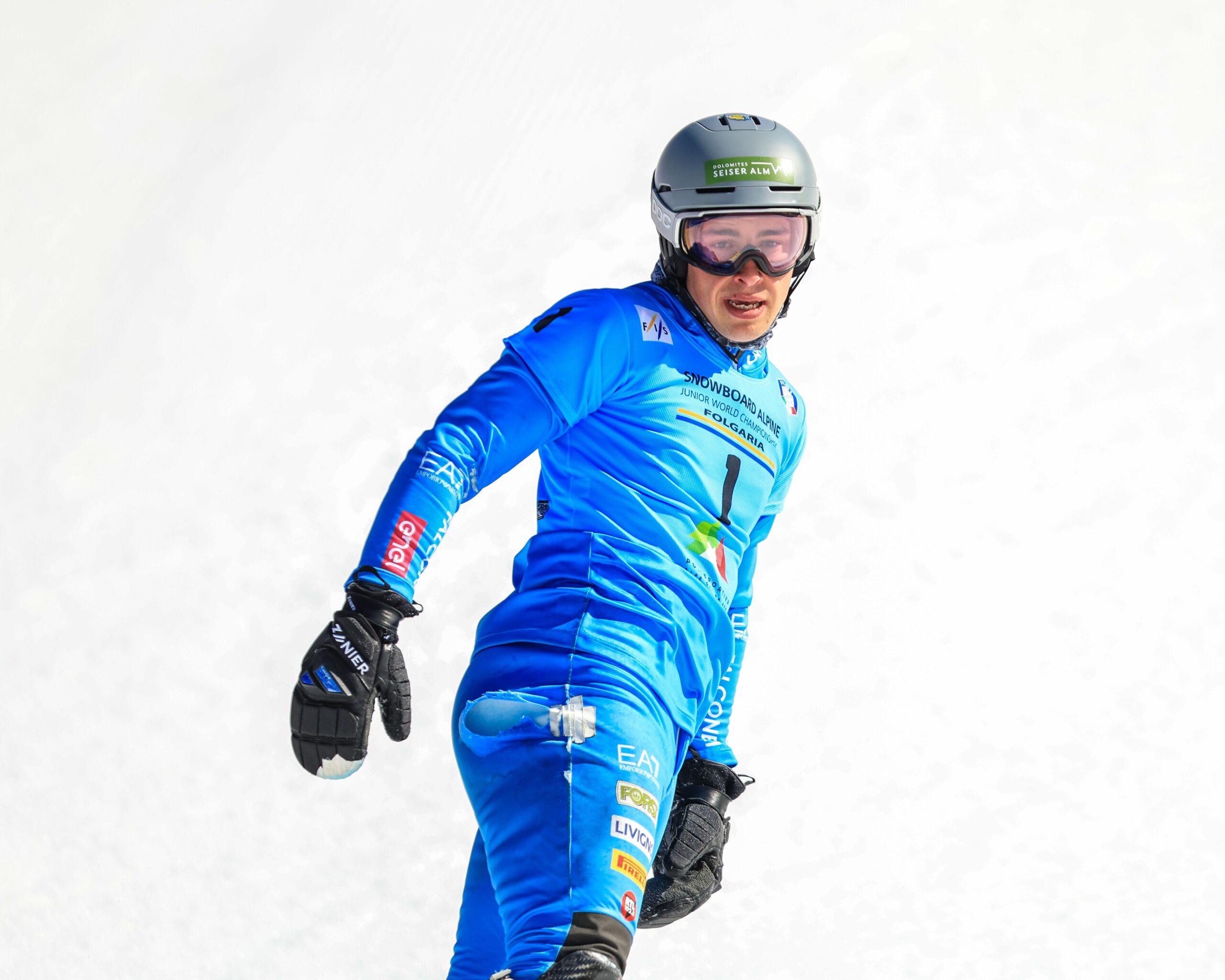 FIS Snowboard Alpine Junior World Championships in Folgaria, Italy 28 Mar