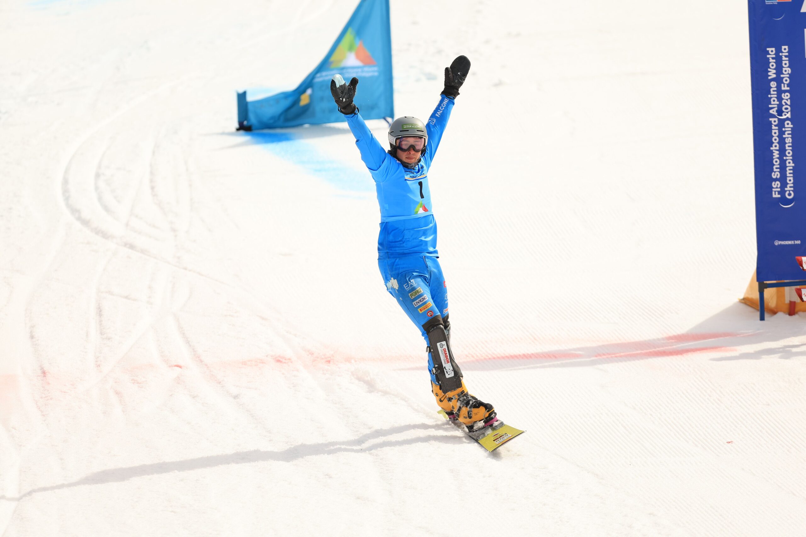 FIS Snowboard Alpine Junior World Championships in Folgaria, Italy 29 Mar