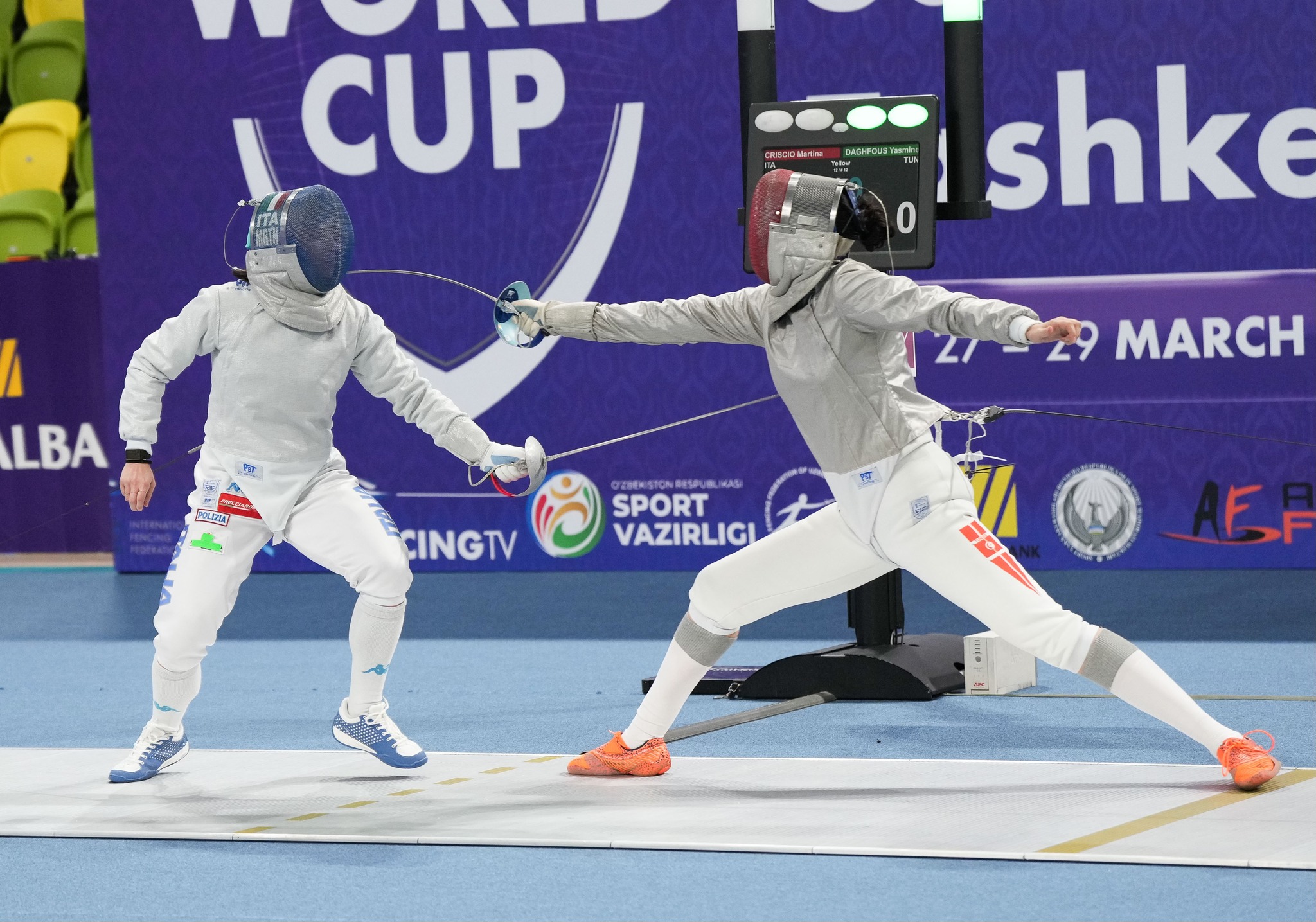 SciabolaF Tashkent stoccata Criscio