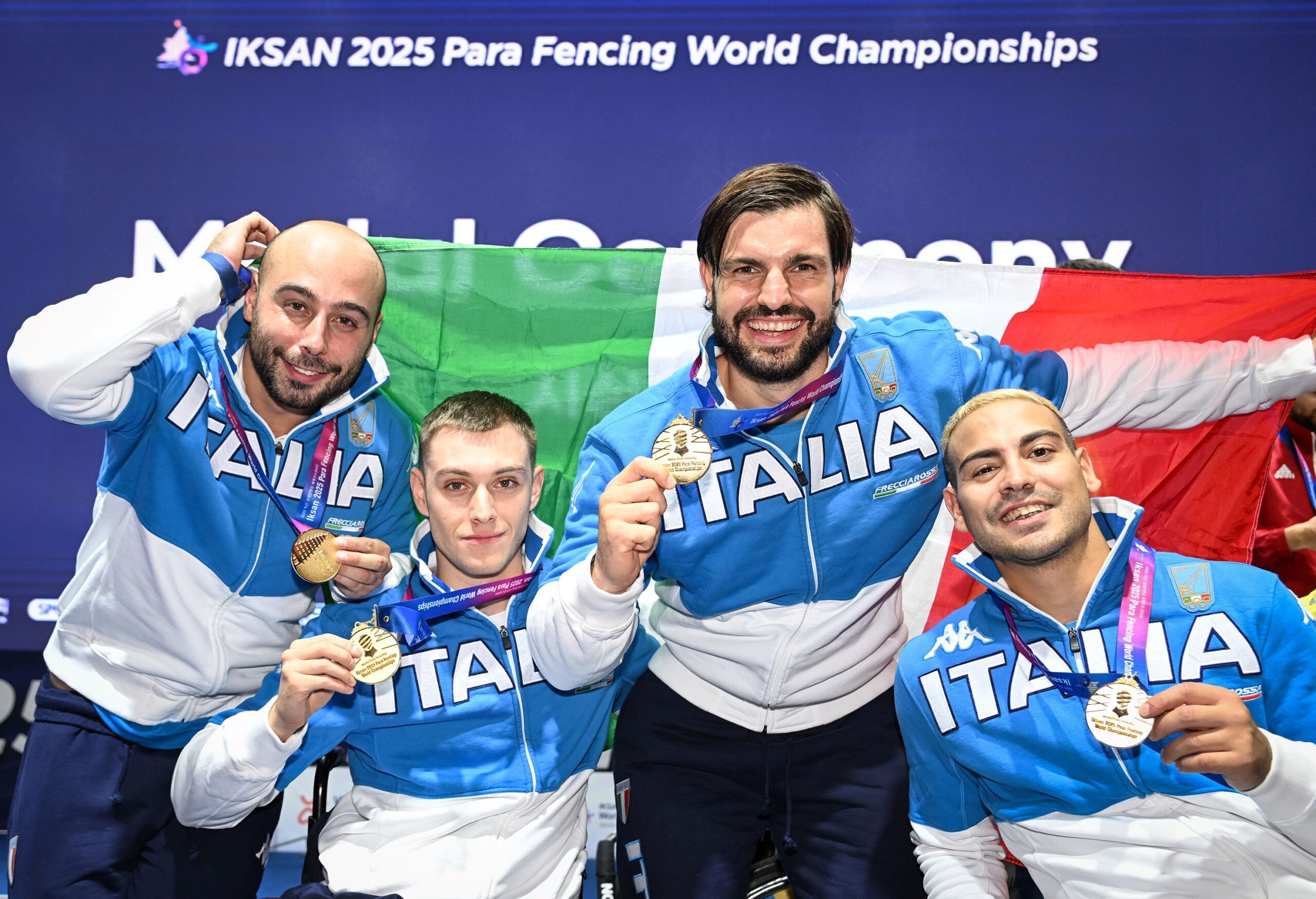 Da sinistra Galvagno Jacquier Giordan Paolucci