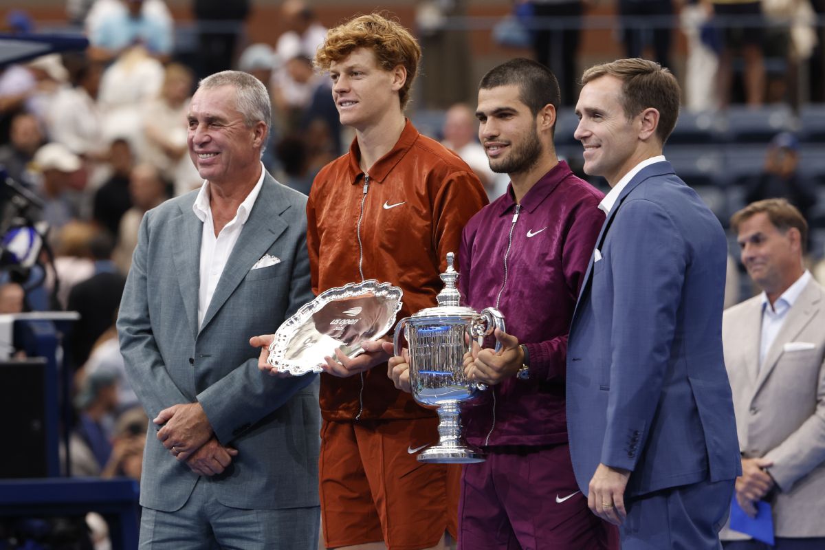 Jannik Sinner e Carlos Alcaraz