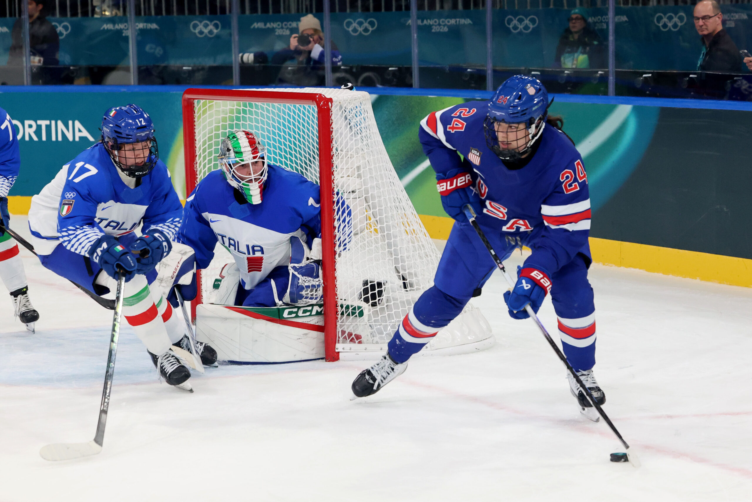 Olimpiadi Invernali Milano Cortina 2026 Hockey Ghiaccio Femminile USA vs Italia