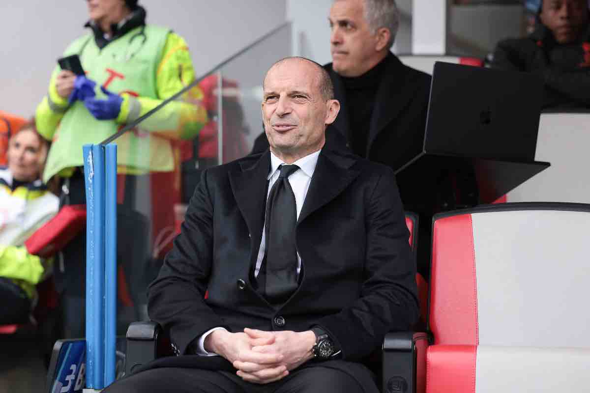 Allegri in panchina