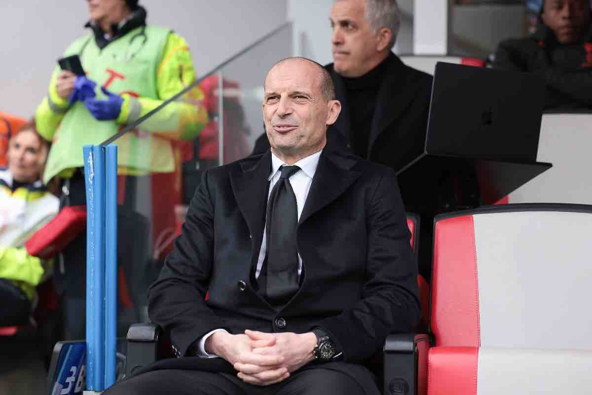 Allegri in panchina