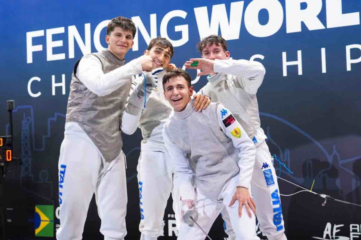Scherma Mondiali giovani e cadetti Italia