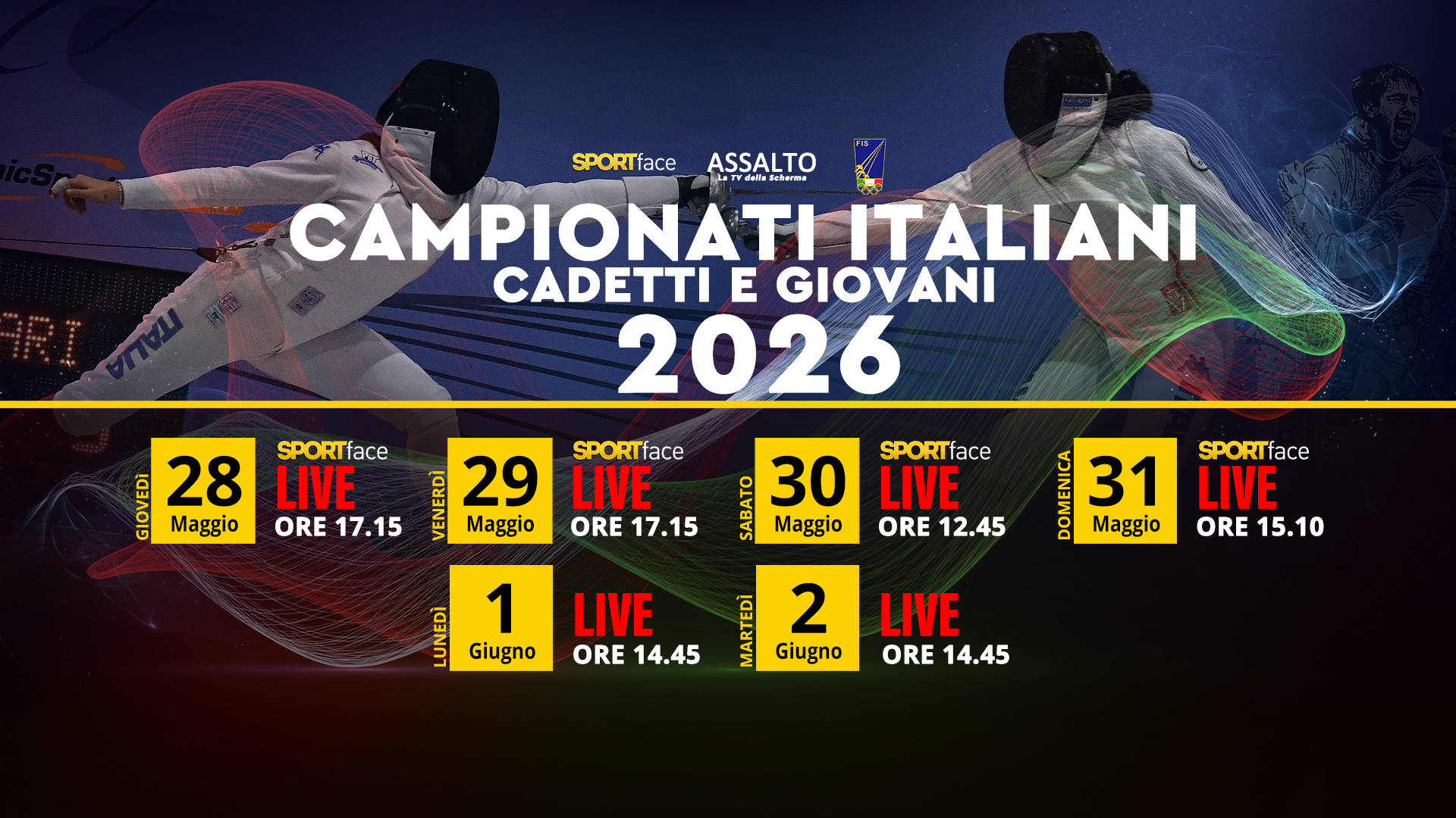 APP campionati cadetti