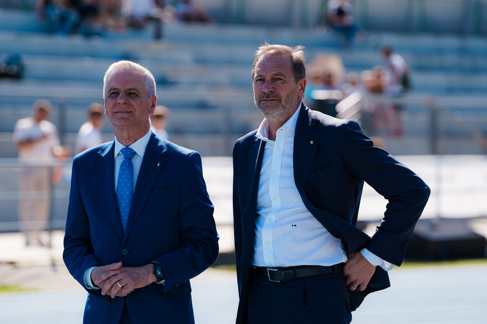 Alberto Cova e Stefano Mei