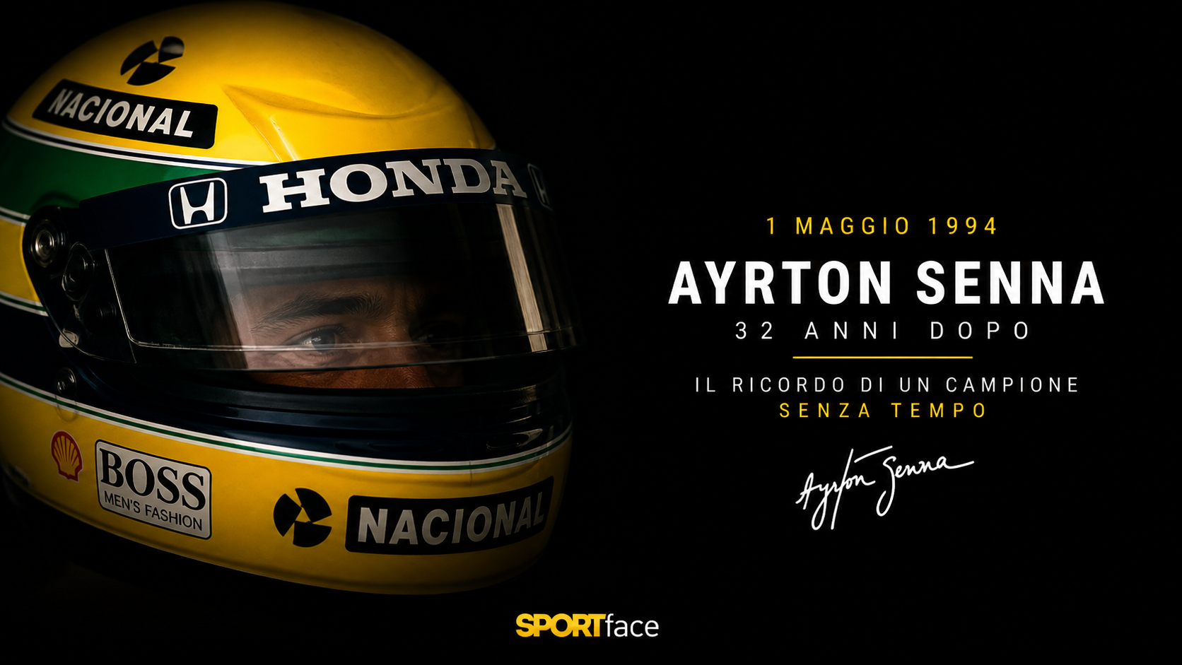Ayrton Senna Sportface