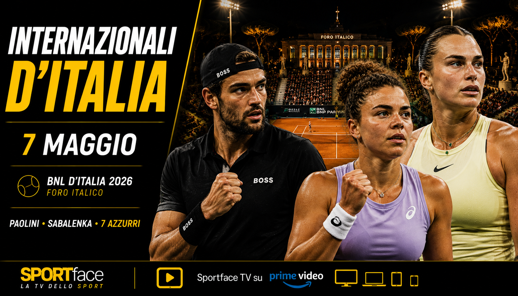 Internazionali Roma Tennis 7 maggio