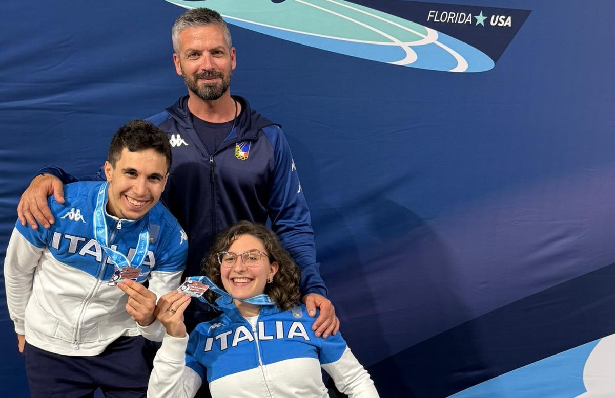 Platania e Brunati bronzo con il ct della spada Tarantini