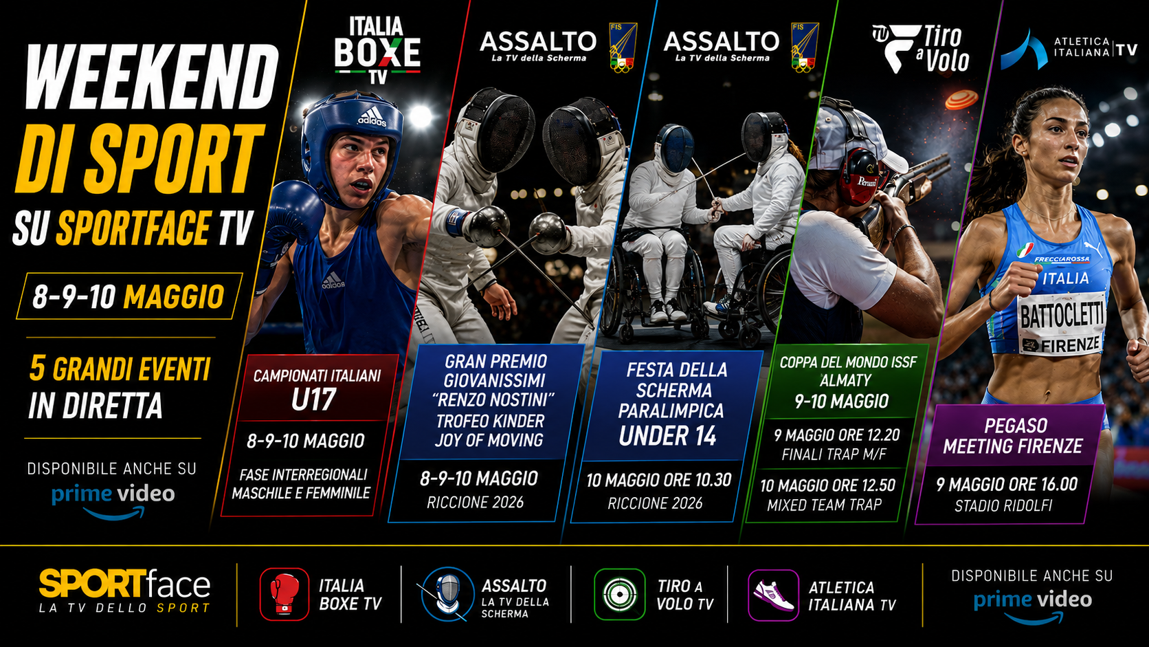 Sportface tv 8 10 maggio